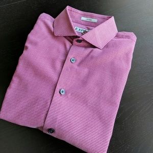 Express Micro print Dress Shirt